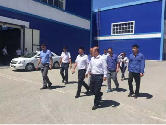 O assistente do Presidente da Xugong Machinery visitou o Uzbequistão, oB&R ganhou novas conquistas.