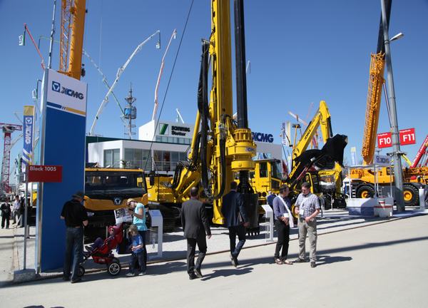 Grupo de XCMG faz uma exibição maravilhosa na Exposição de Bauma de 2013 em Munique da Alemanha